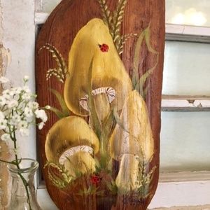 Driftwood Hand Painted Decor